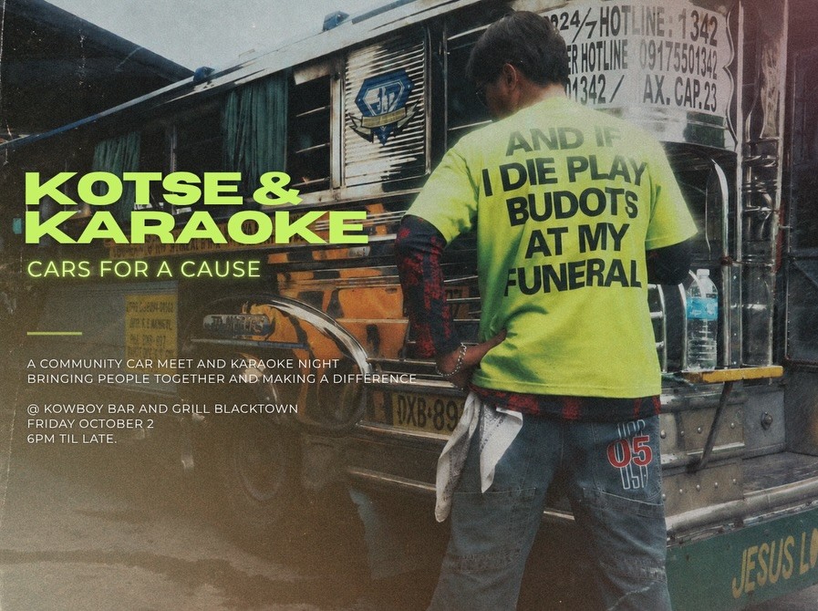 Kotse & Karaoke — JDM car meet in Sydney, NSW on Friday 2 October 2026