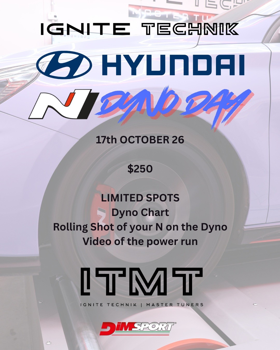 Hyundai N Dyno Day — car meet in Sydney, NSW on Saturday 17 October 2026