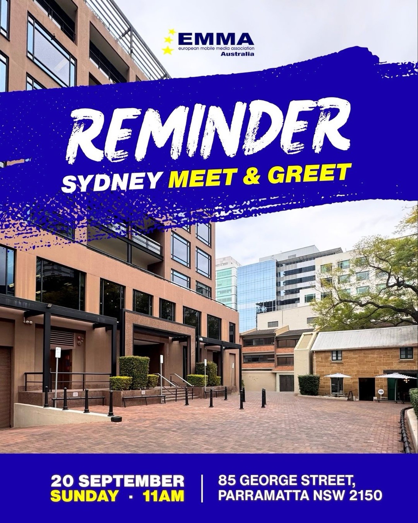EMMA Australia Meet & Greet — Euro/JDM car meet in Sydney, NSW on Sunday 20 September 2026