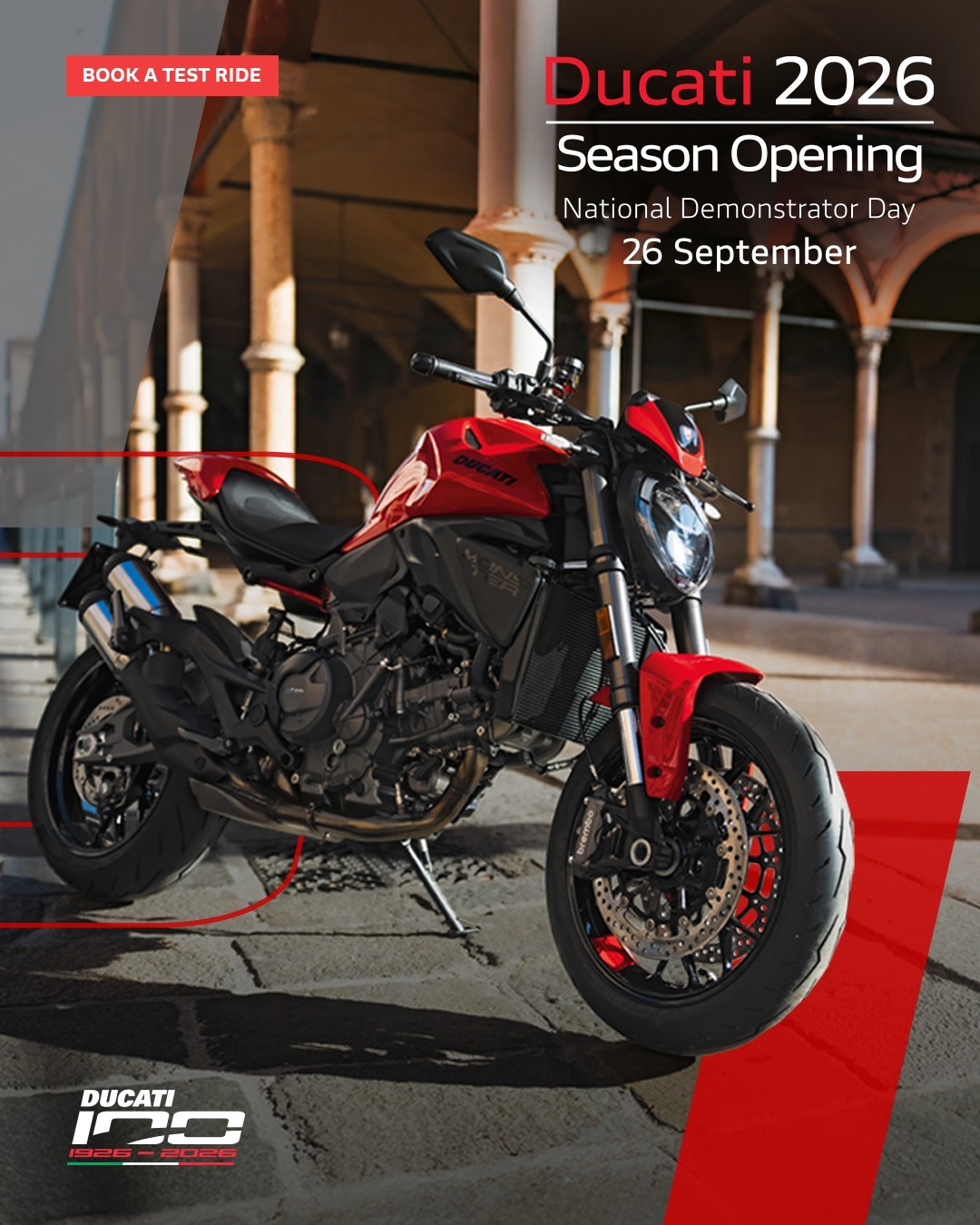Ducati 2026 Season Opening — Euro/Exotic car meet in Canberra, NSW on Saturday 26 September 2026