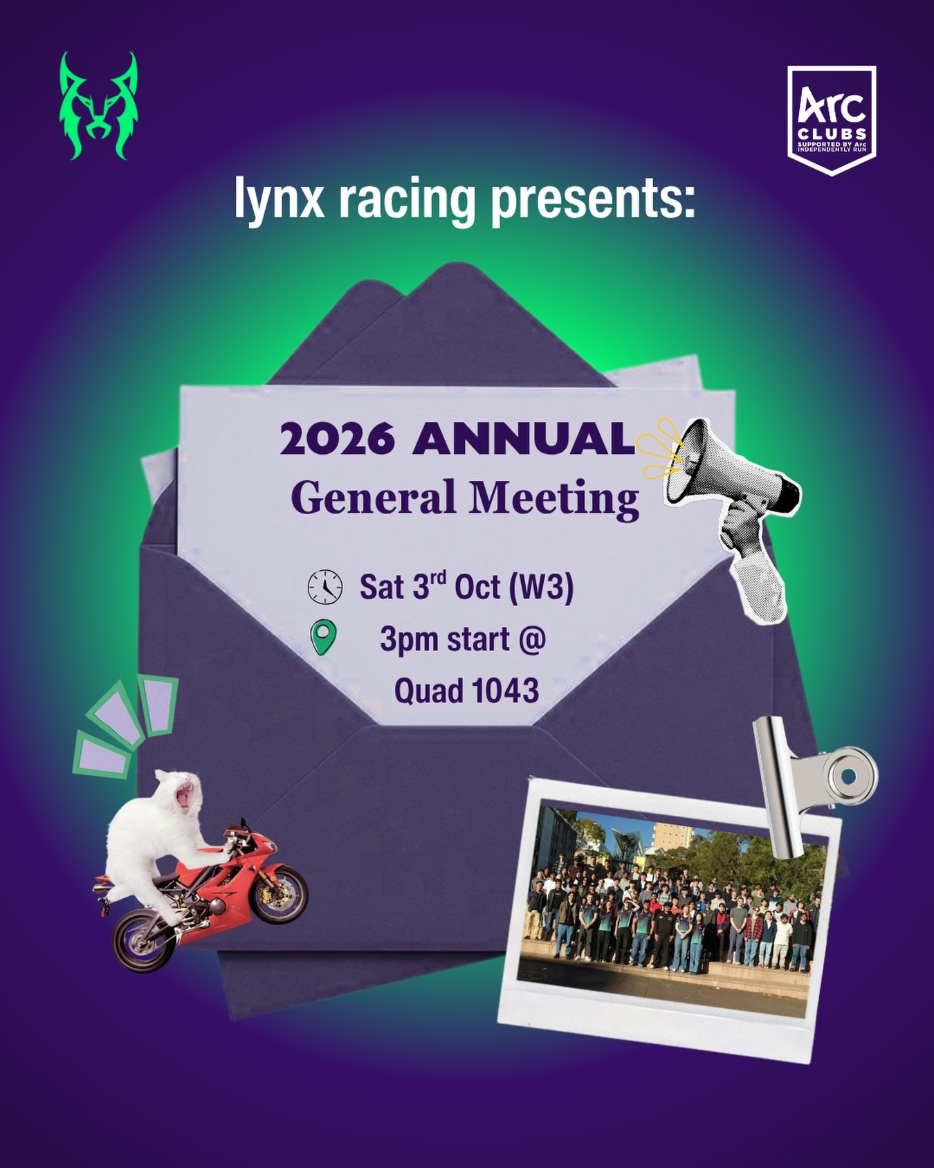 2026 Annual General Meeting — car meet in Sydney, NSW on Saturday 3 October 2026