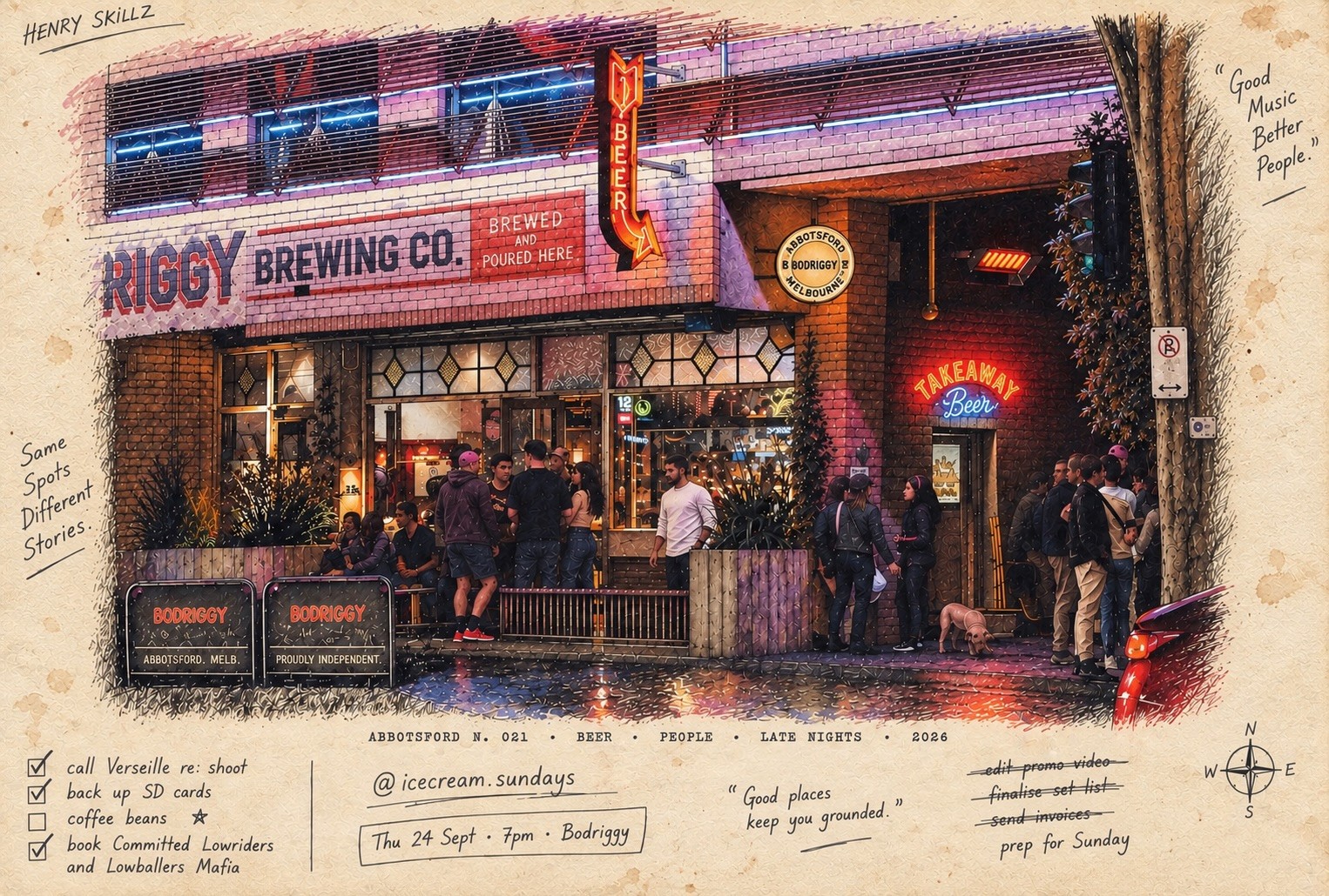 Ice Cream Sundays — Classic car meet in Melbourne, VIC on Thursday 24 September 2026