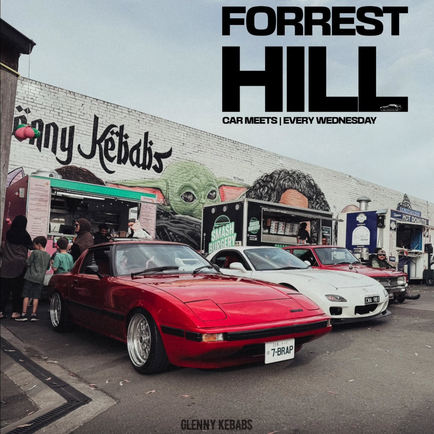 Forrest Hill Car Meets — JDM car meet in Melbourne, VIC on Wednesday 23 September 2026