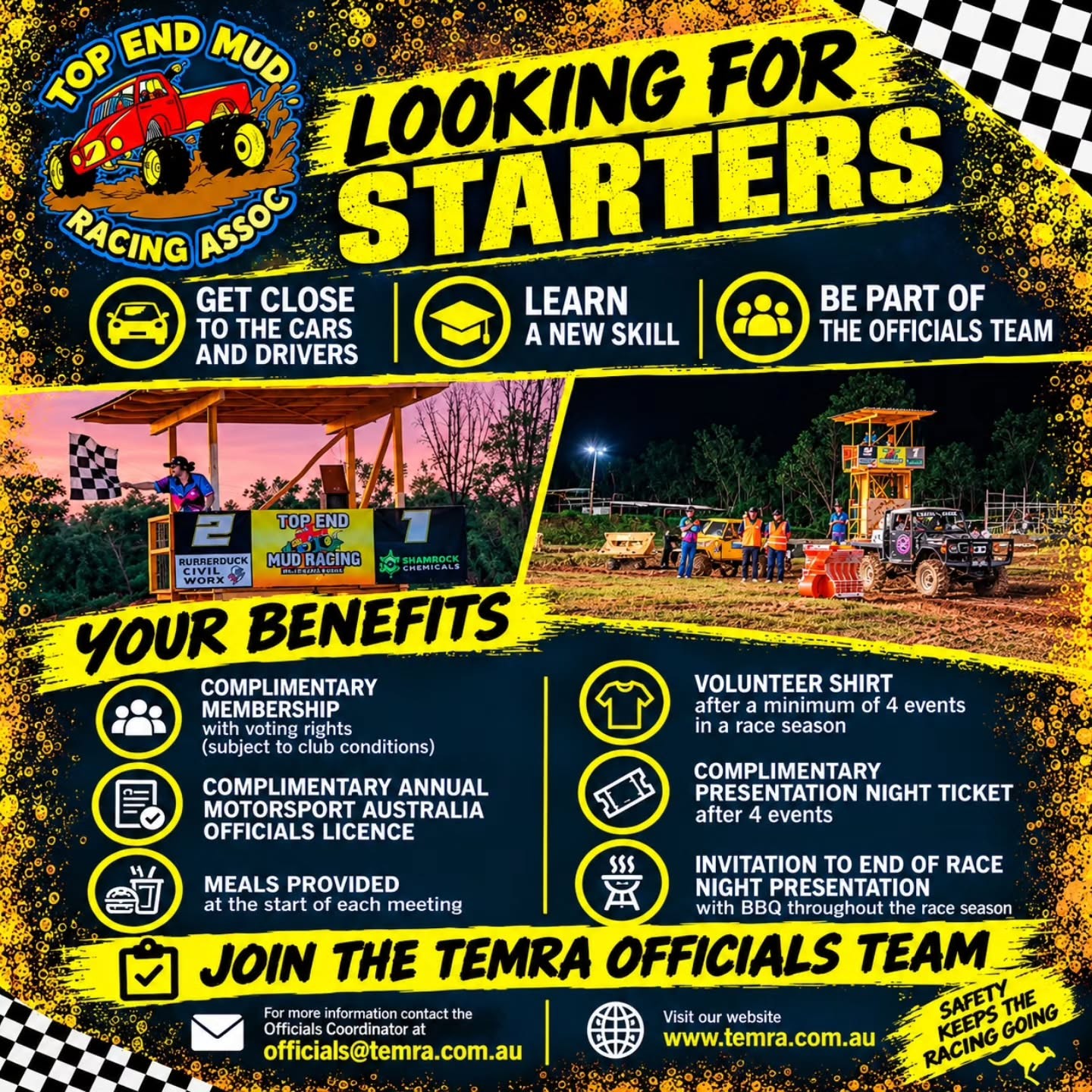 Sign on Day and Working Bee — 4x4 car meet in Darwin, NT on Sunday 27 September 2026
