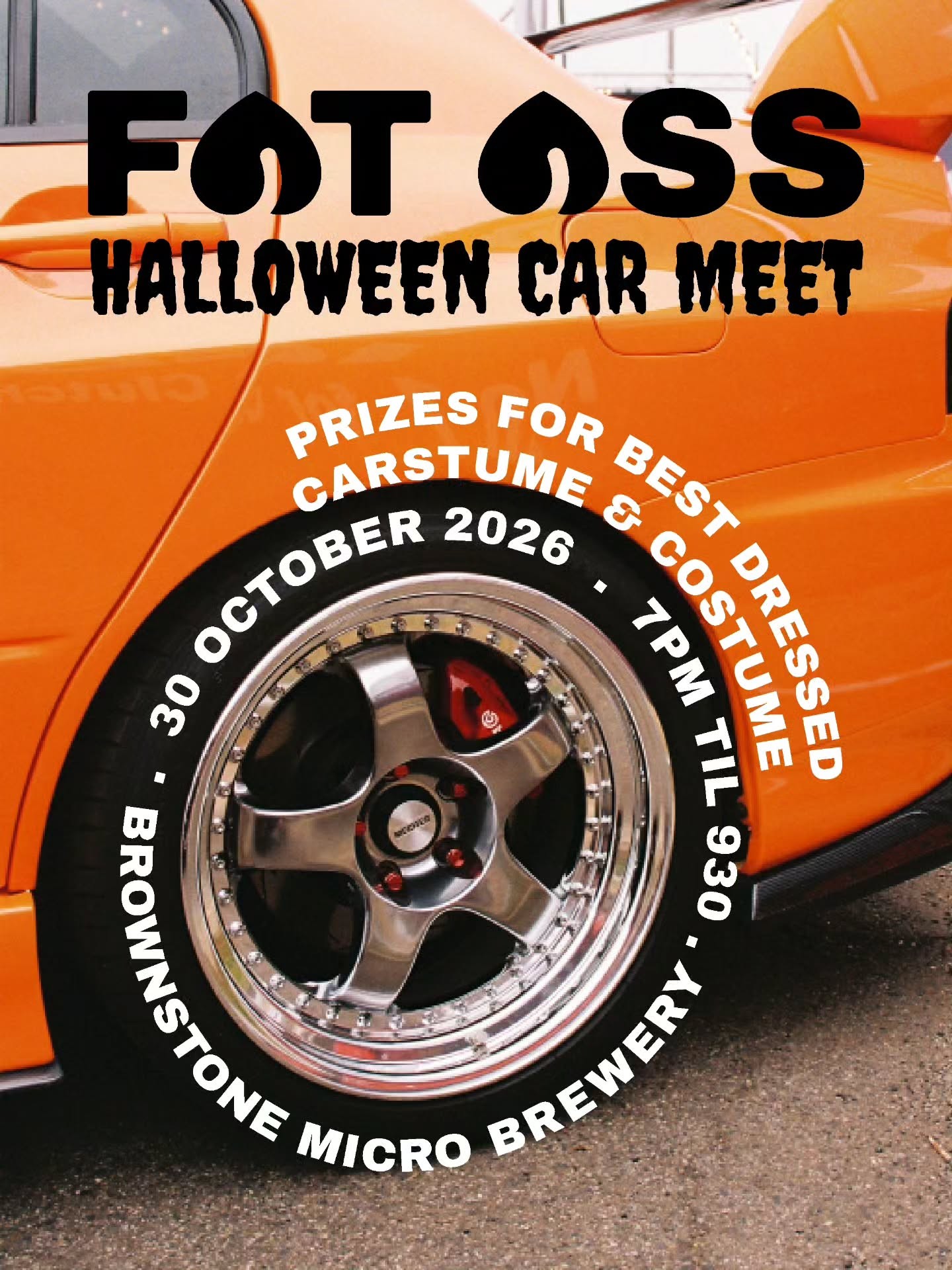 Fat Ass Halloween Car Meet — JDM/Stance car meet in Sydney, NSW on Friday 30 October 2026