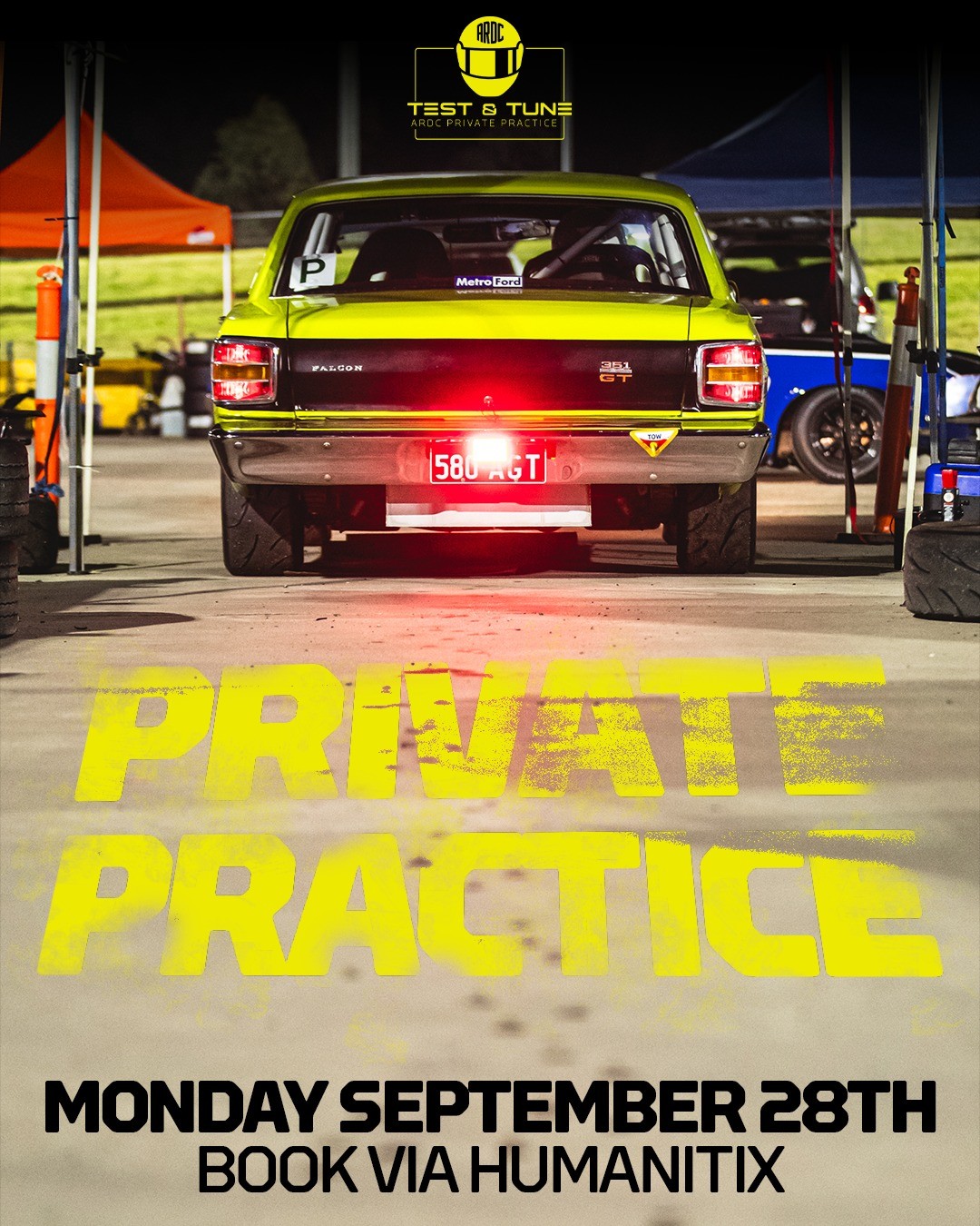 ARDC Private Practice — track day in Sydney, NSW on Monday 28 September 2026
