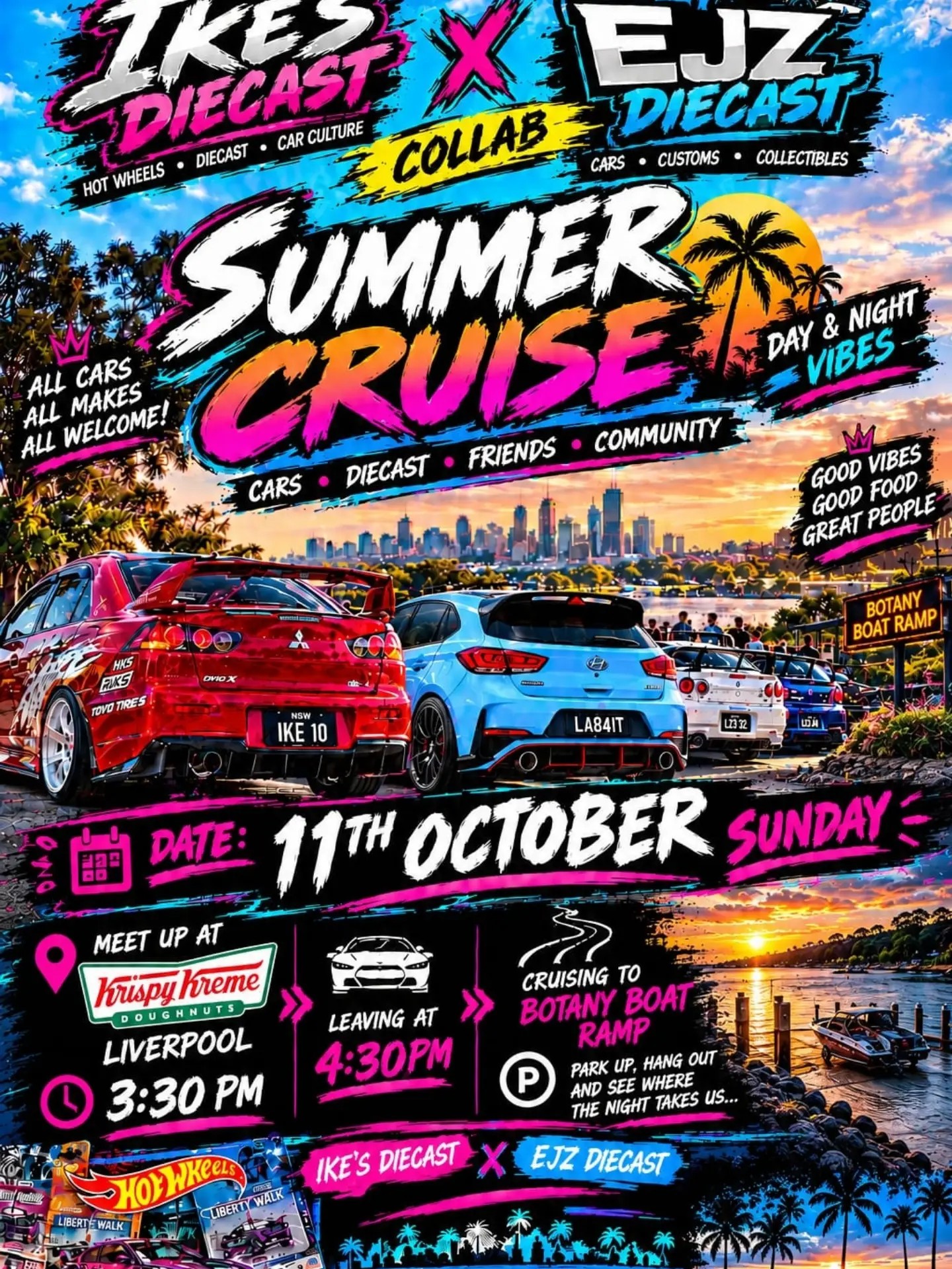 Summer Cruise — JDM car meet in Sydney, NSW on Sunday 11 October 2026