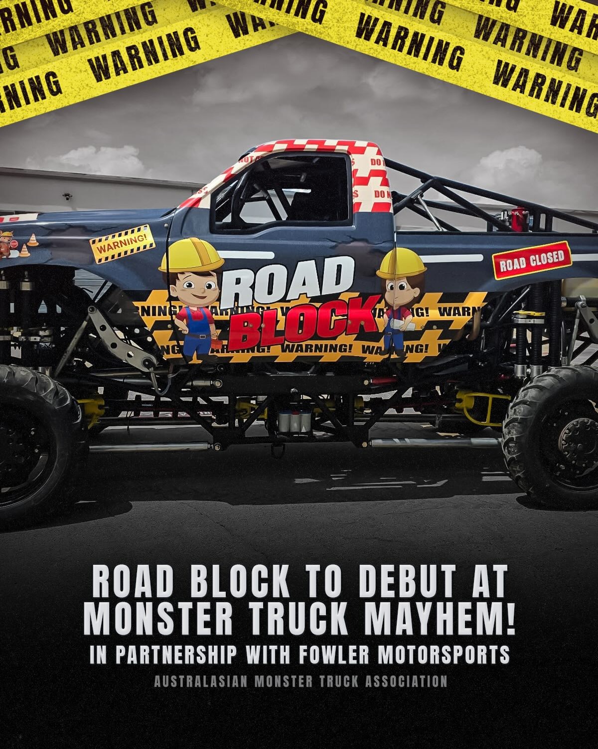 Monster Truck Mayhem — 4x4 spectator event in Brisbane, QLD on Saturday 24 October 2026
