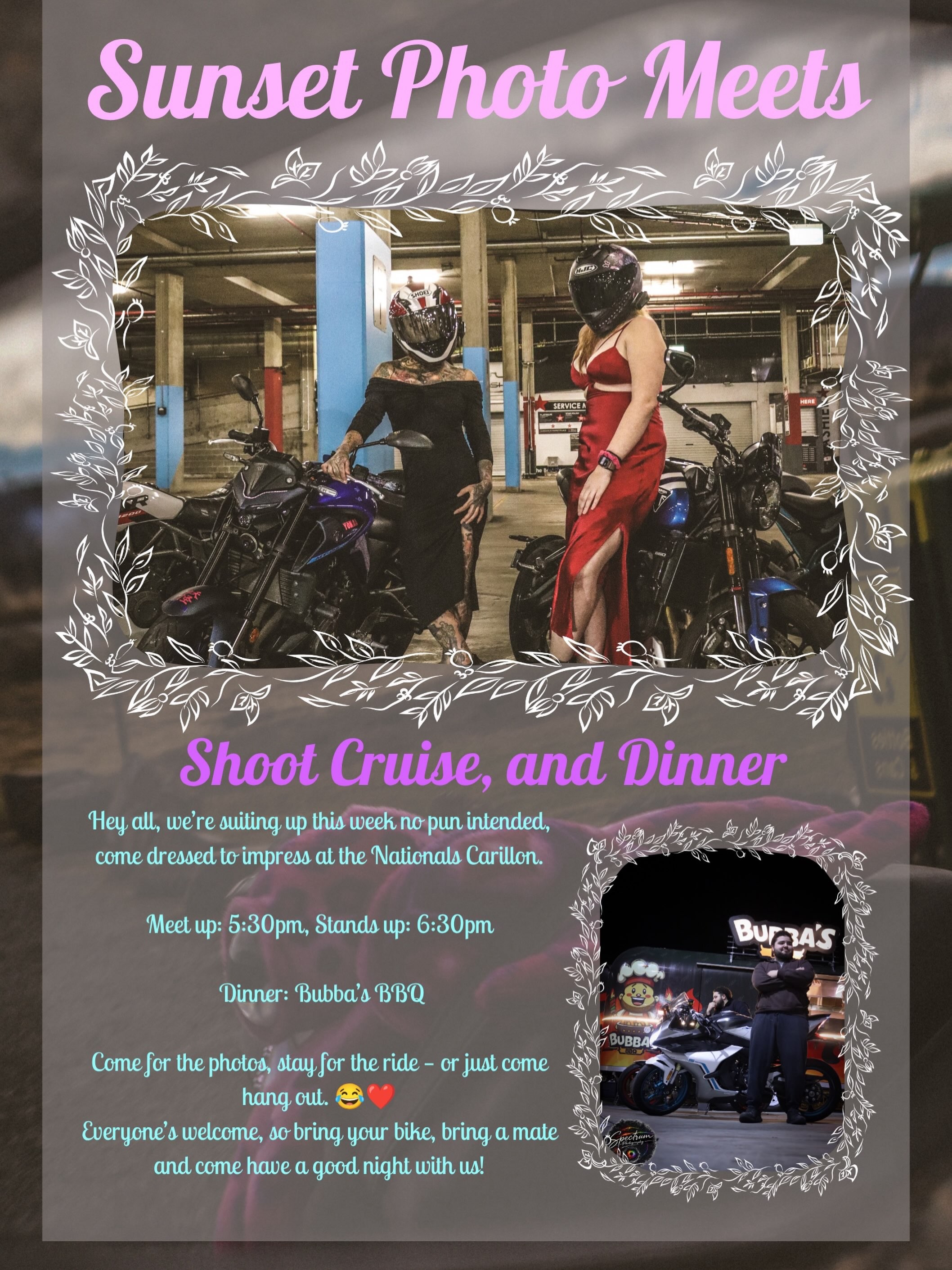 Sunset Photo Meets - Shoot, Cruise, and Dinner — car meet in Canberra, NSW on Friday 25 September 2026
