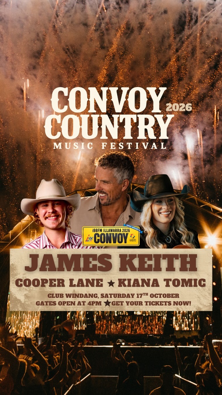 Convoy Country Music Festival — 4x4 spectator event in Wollongong, NSW on Saturday 17 October 2026