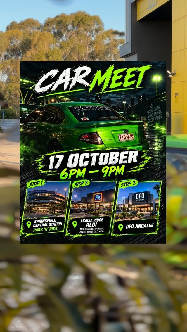 Barra Culture Car Meet & Cruise — Muscle car meet in Brisbane, QLD on Saturday 17 October 2026