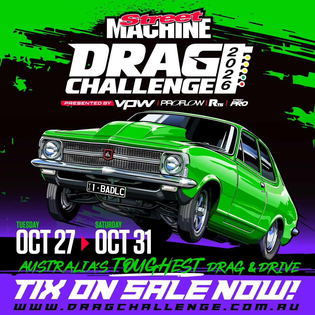 Street Machine Drag Challenge — Muscle spectator event in Melbourne, VIC on Tuesday 27 October 2026