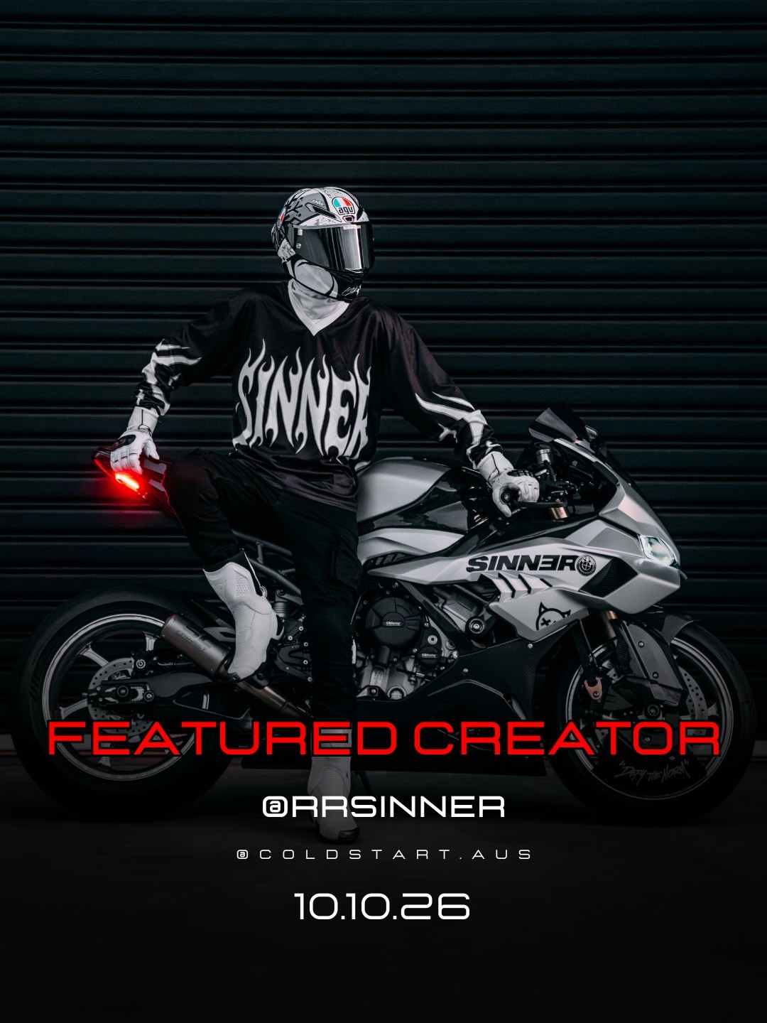 Coldstart x rrsinner — car meet in Brisbane, QLD on Saturday 10 October 2026