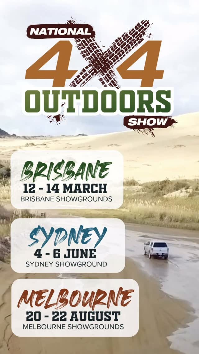 National 4x4 Outdoors Show — 4x4 spectator event in Brisbane, QLD on Friday 12 March 2027