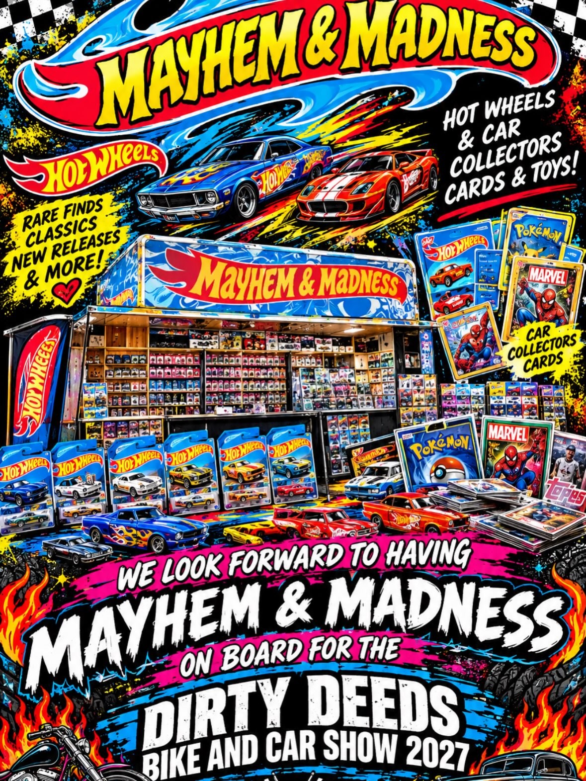 Dirty Deeds Bike and Car Show — Classic/Muscle car meet in Perth, WA on Saturday 20 February 2027