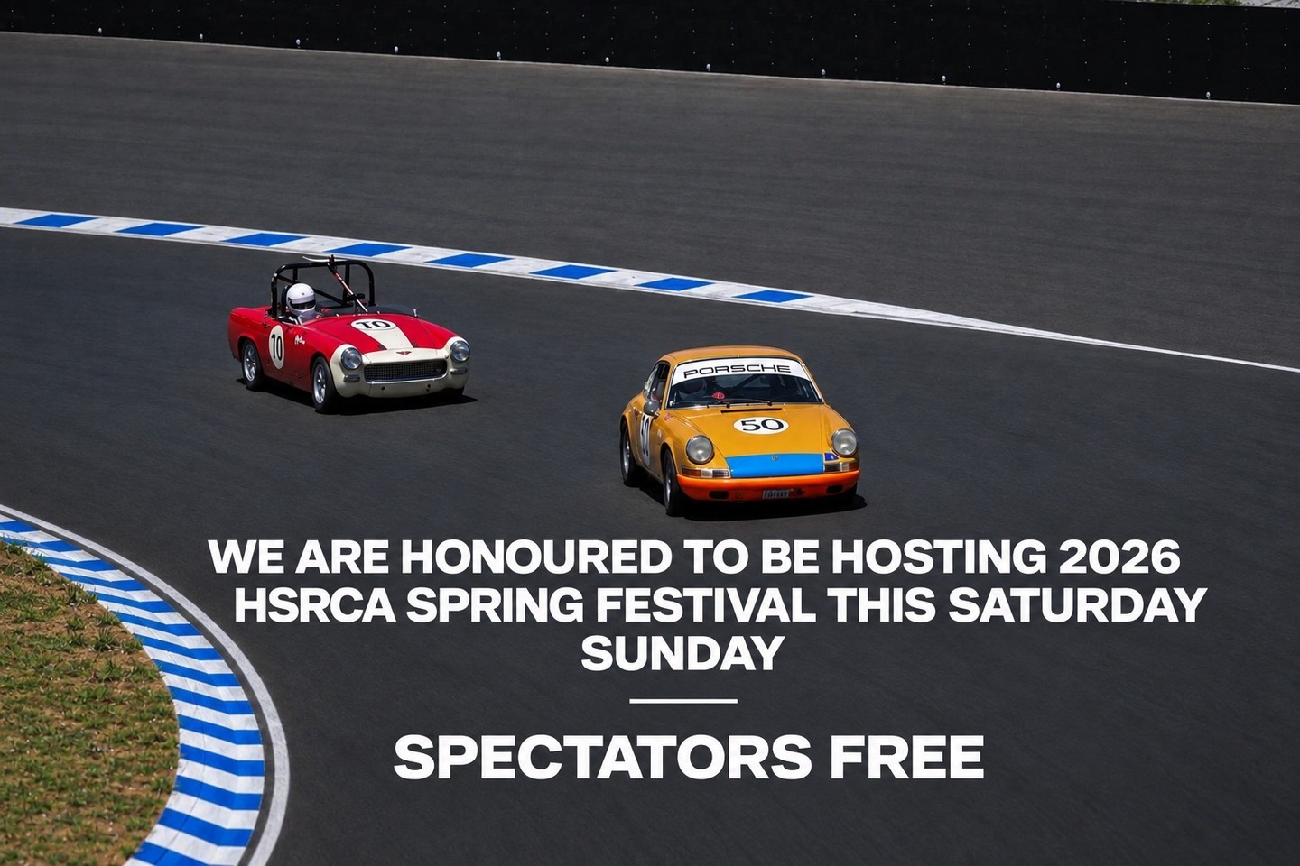 HSRCA Spring Festival — Classic spectator event in Sydney, NSW on Saturday 26 September 2026