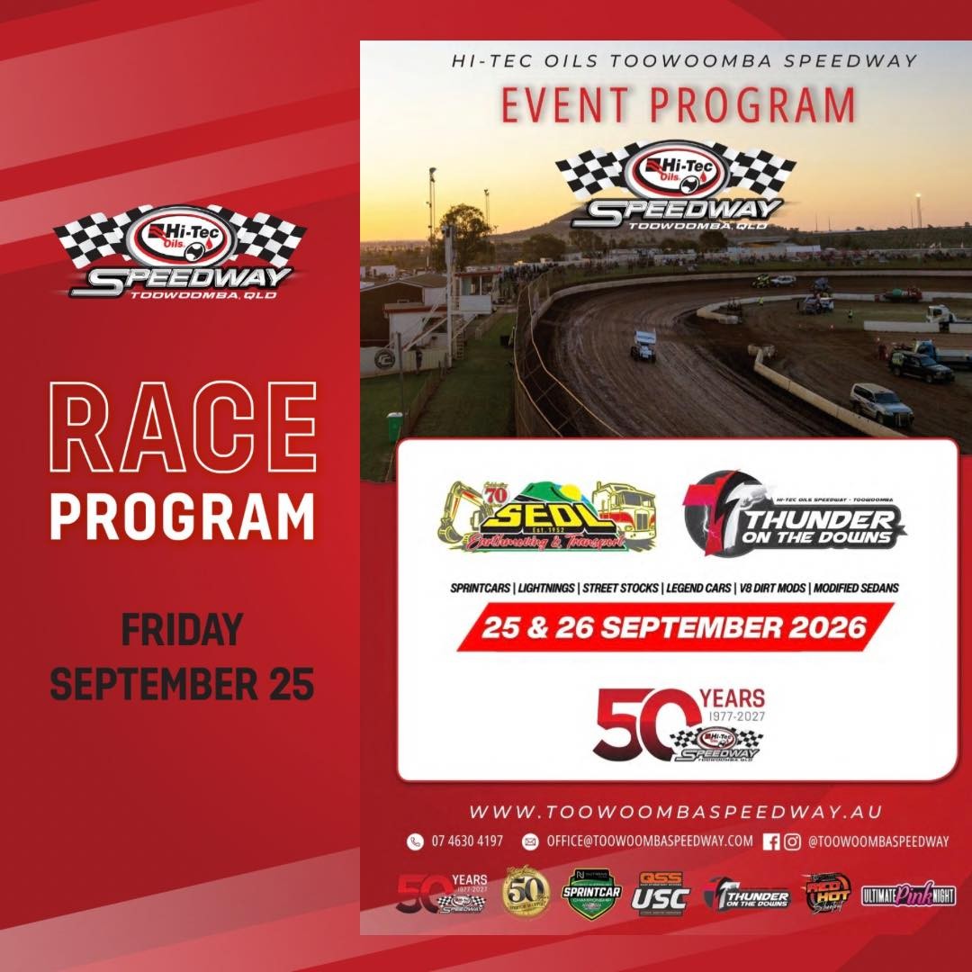 Thunder on the Downs — Muscle spectator event in Toowoomba, QLD on Friday 25 September 2026