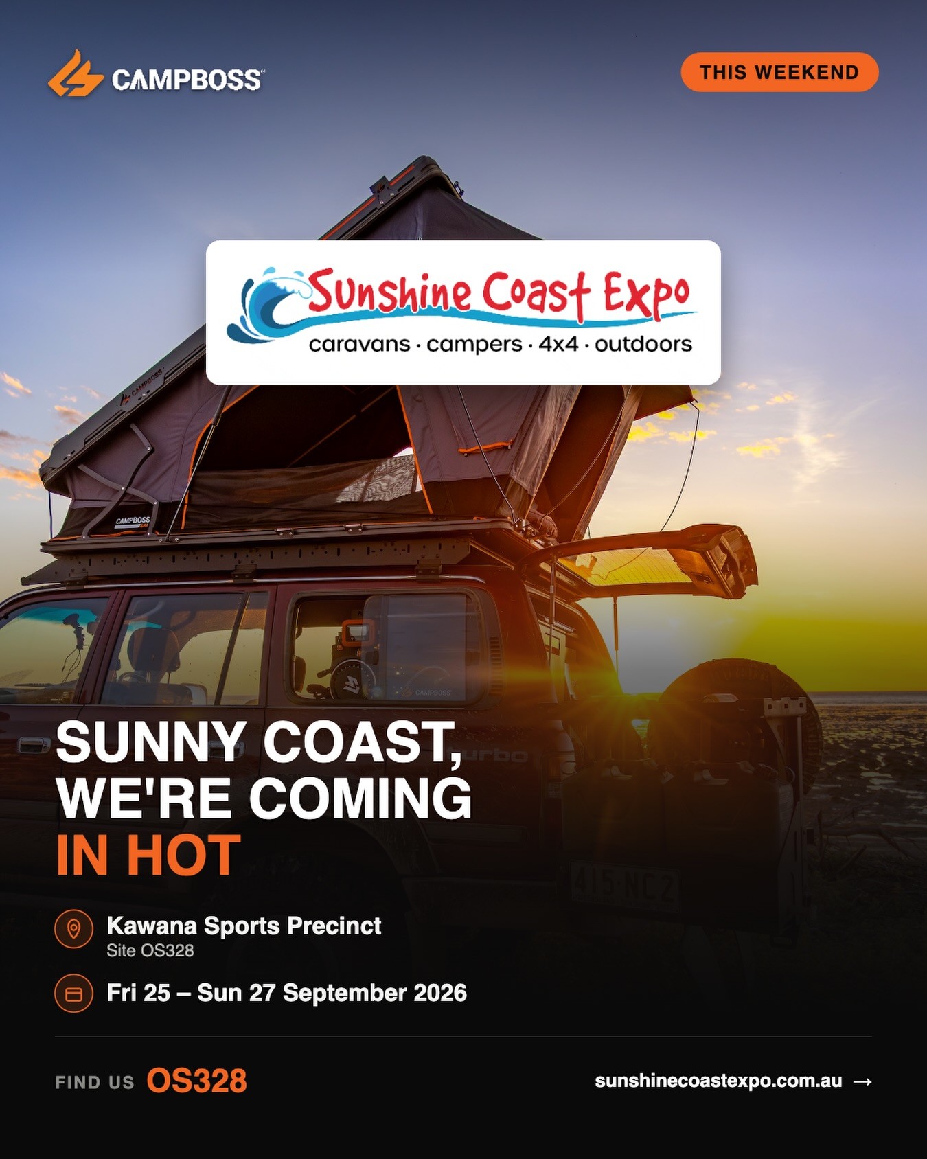Sunshine Coast Expo — 4x4 spectator event in Sunshine Coast, QLD on Friday 25 September 2026