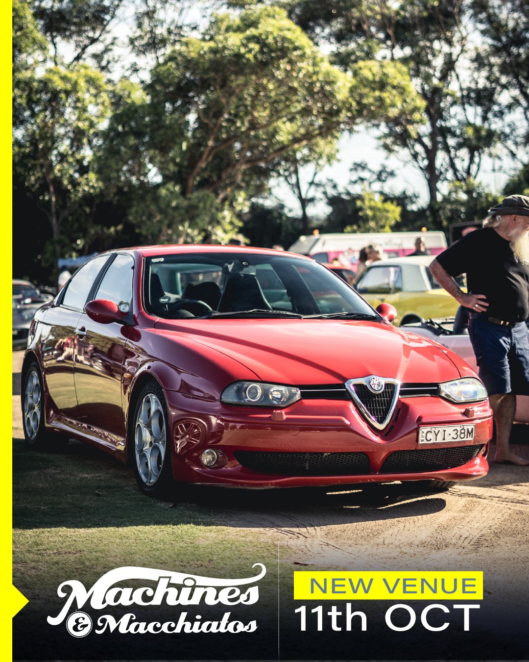 Machines & Macchiatos — Classic/Muscle car meet in Sydney, NSW on Sunday 11 October 2026