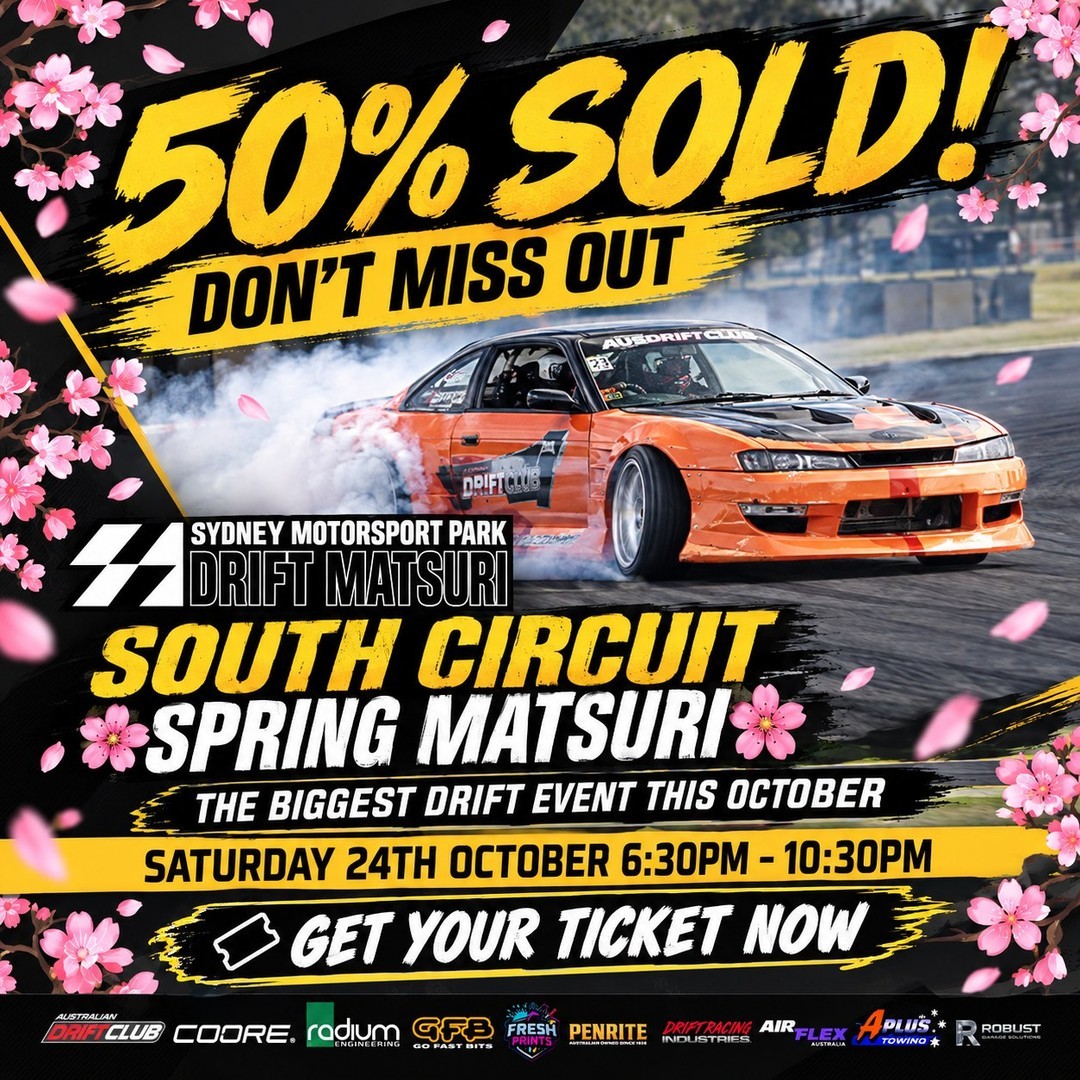South Circuit Spring Matsuri — JDM track day in Sydney, NSW on Saturday 24 October 2026