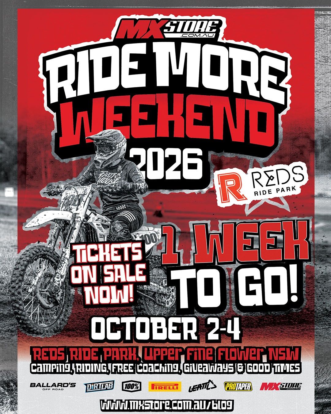 Ride More Weekend — 4x4 track day in Sydney, NSW on Friday 2 October 2026
