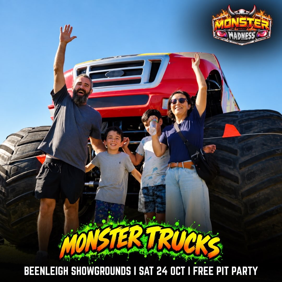 Monster Madness — 4x4/Muscle spectator event in Brisbane, QLD on Saturday 24 October 2026