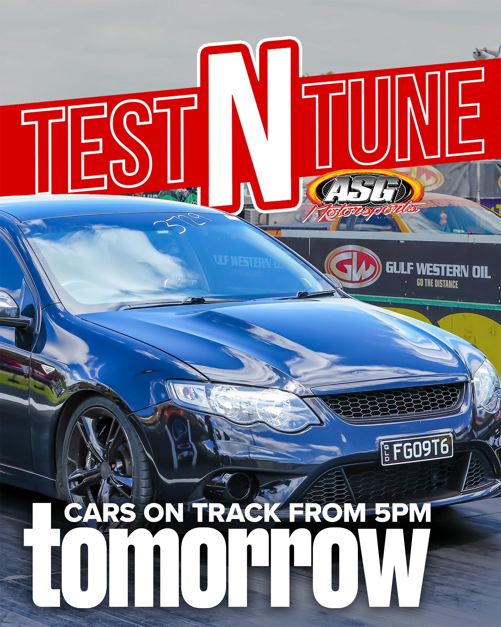 ASG Test N Tune — Muscle/JDM track day in Brisbane, QLD on Friday 25 September 2026