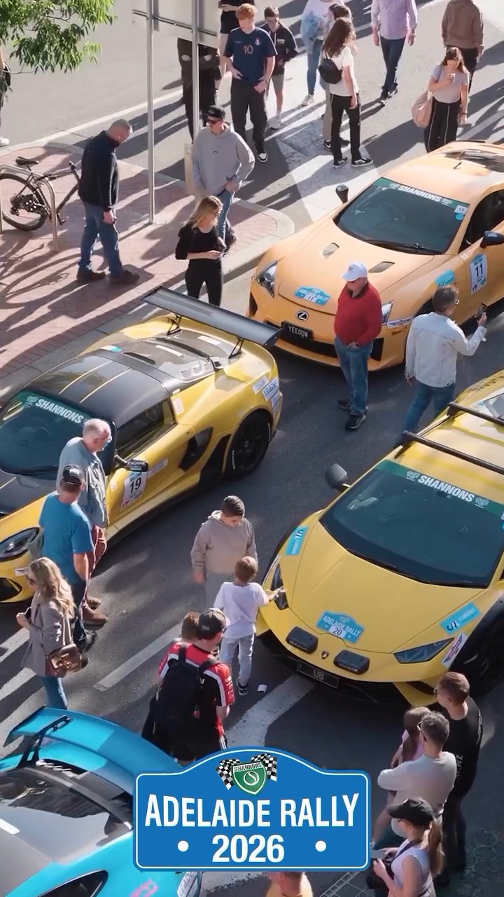 Adelaide Rally Street Party — car meet in Adelaide, SA on Saturday 17 October 2026