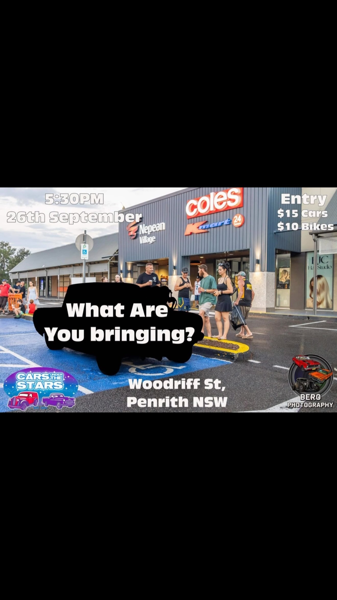 Cars Under The Stars — Classic/Muscle car meet in Sydney, NSW on Saturday 26 September 2026