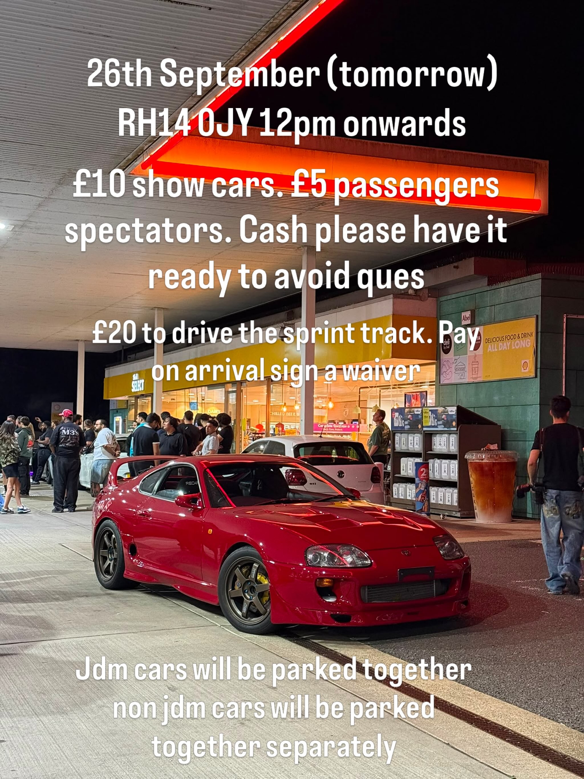 JDM Midnight Run — JDM car meet in International on Saturday 26 September 2026