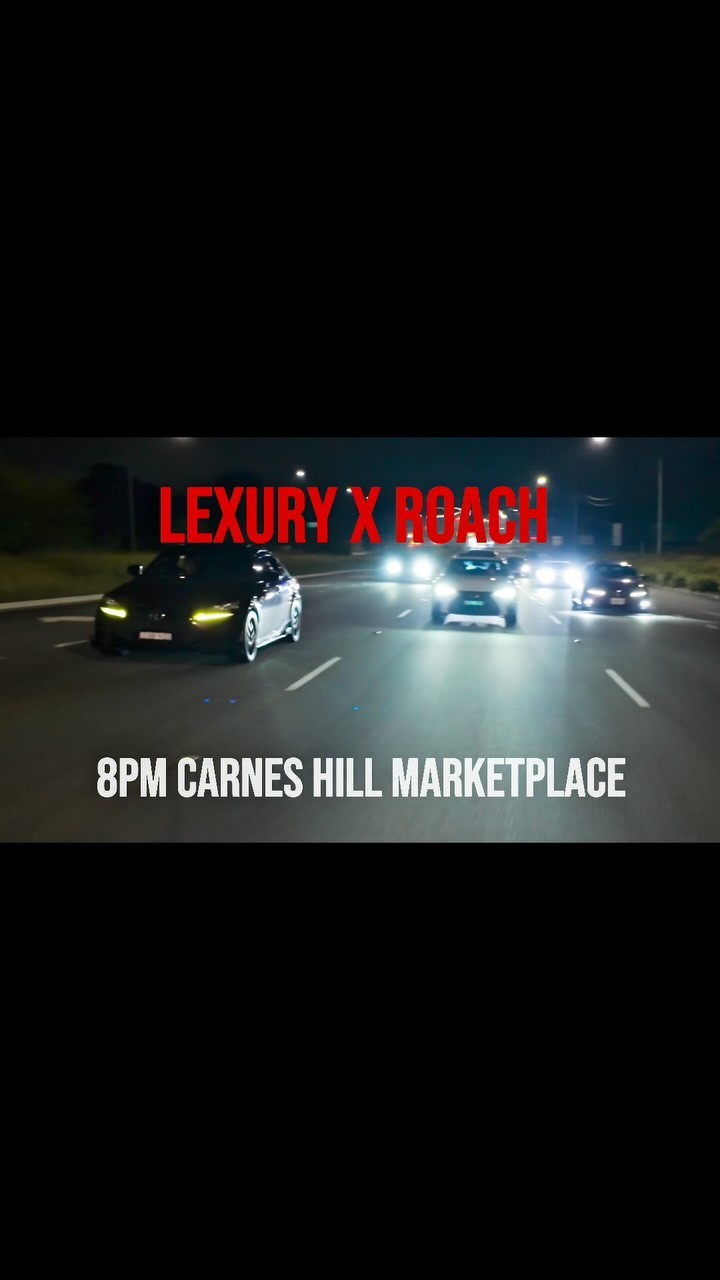 Lexury x Roach Car Meet — JDM car meet in Sydney, NSW on Saturday 26 September 2026