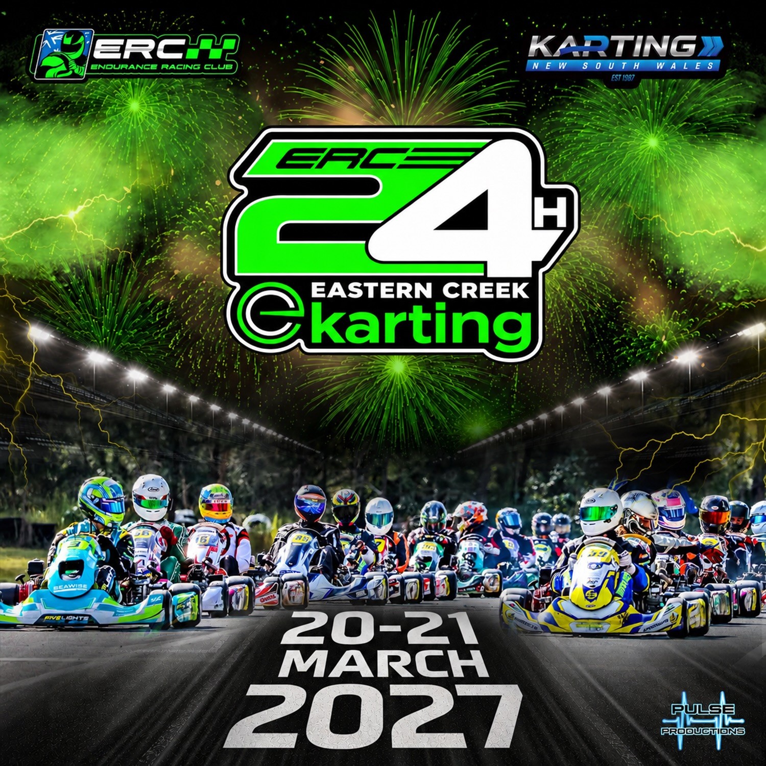 ERC 24H Endurance Karting Event — track day in Sydney, NSW on Saturday 20 March 2027
