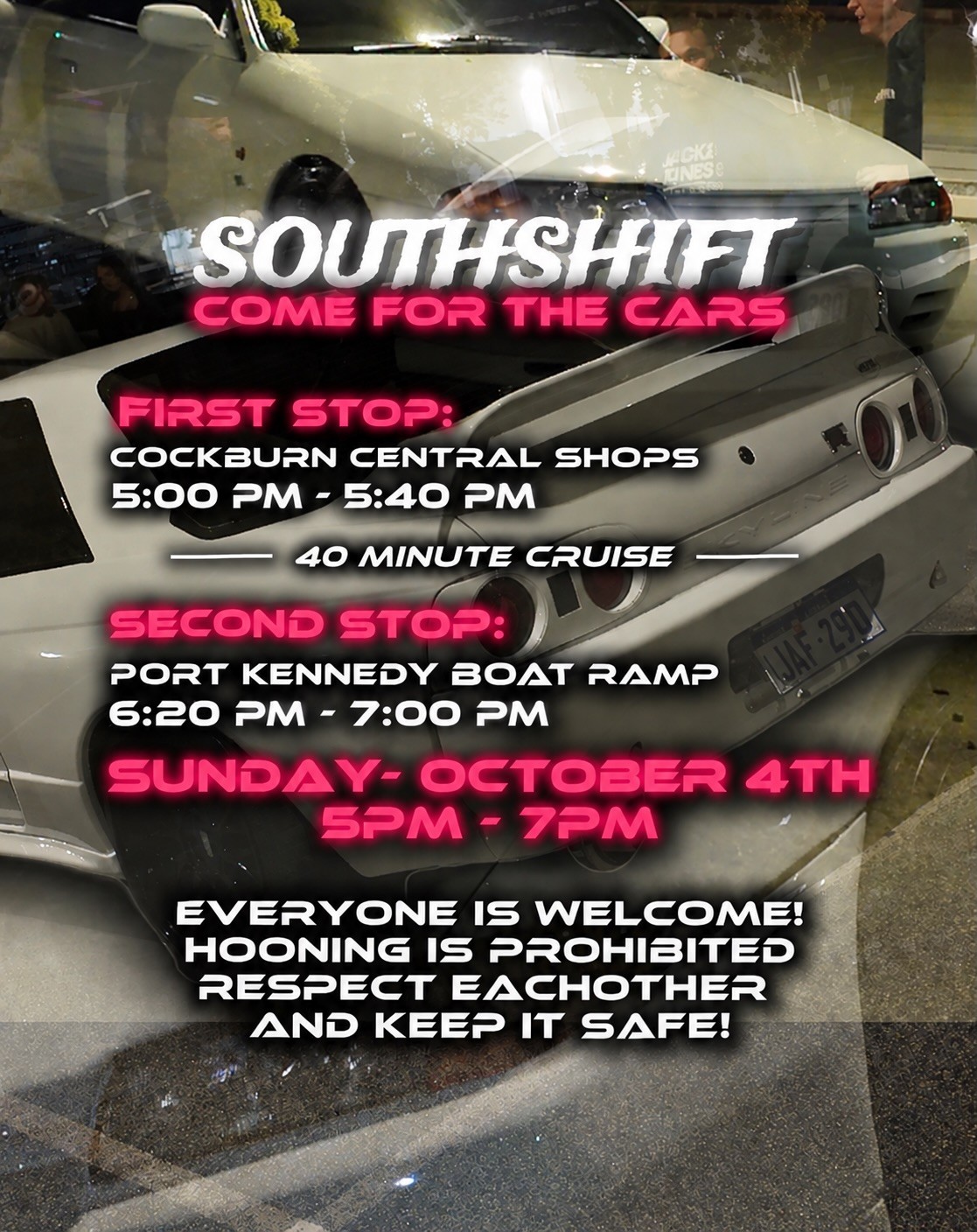 SouthShift Cruise — 4x4 car meet in Perth, WA on Sunday 4 October 2026