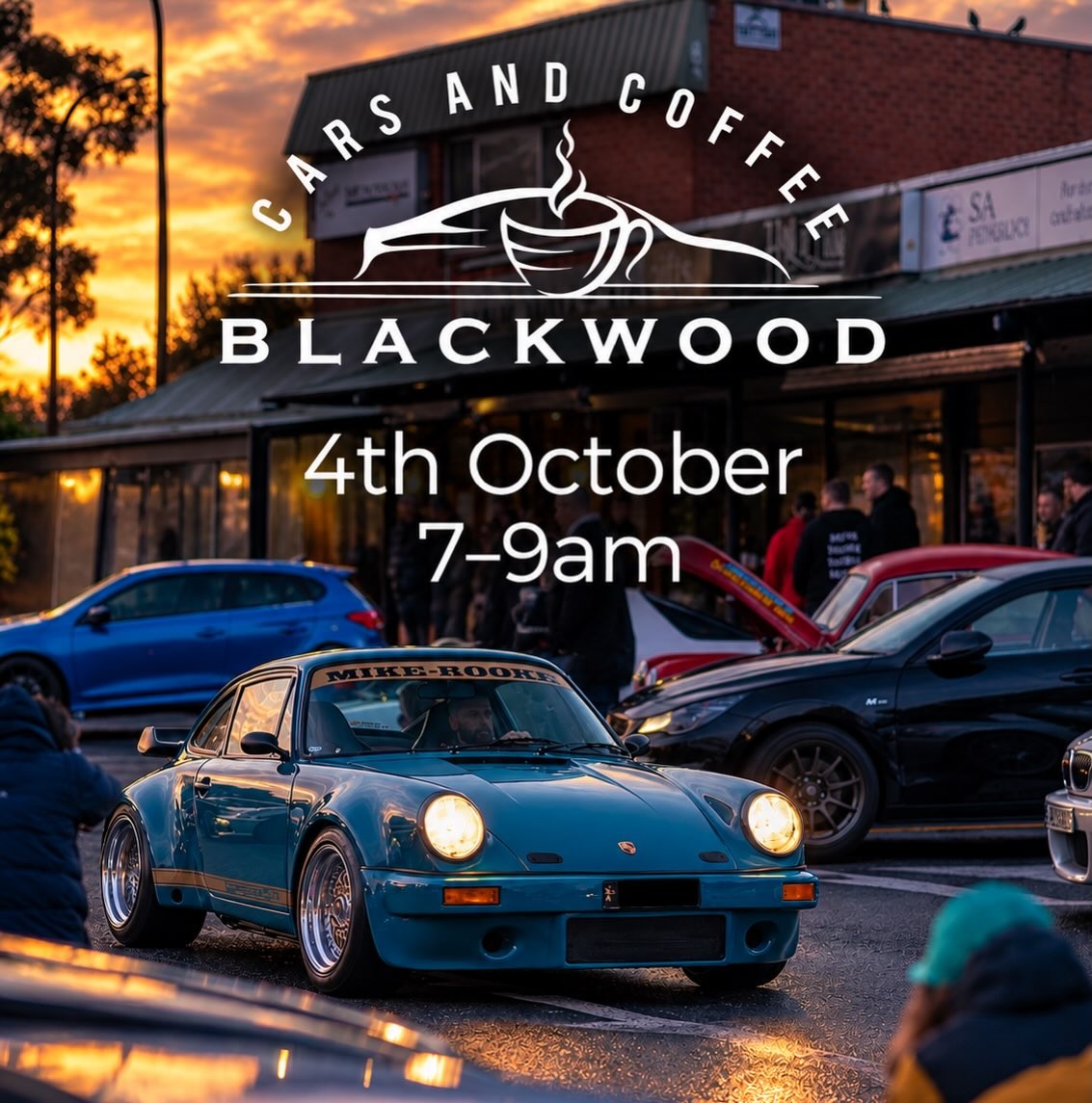 Cars and Coffee Blackwood — car meet in Adelaide, SA on Sunday 4 October 2026