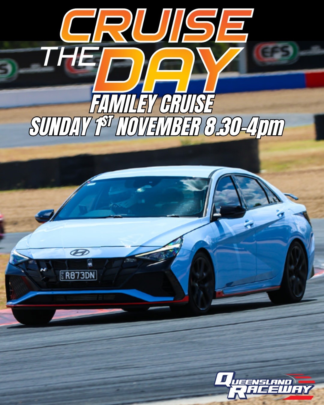 Cruise the Day — JDM/Muscle track day in Brisbane, QLD on Sunday 1 November 2026