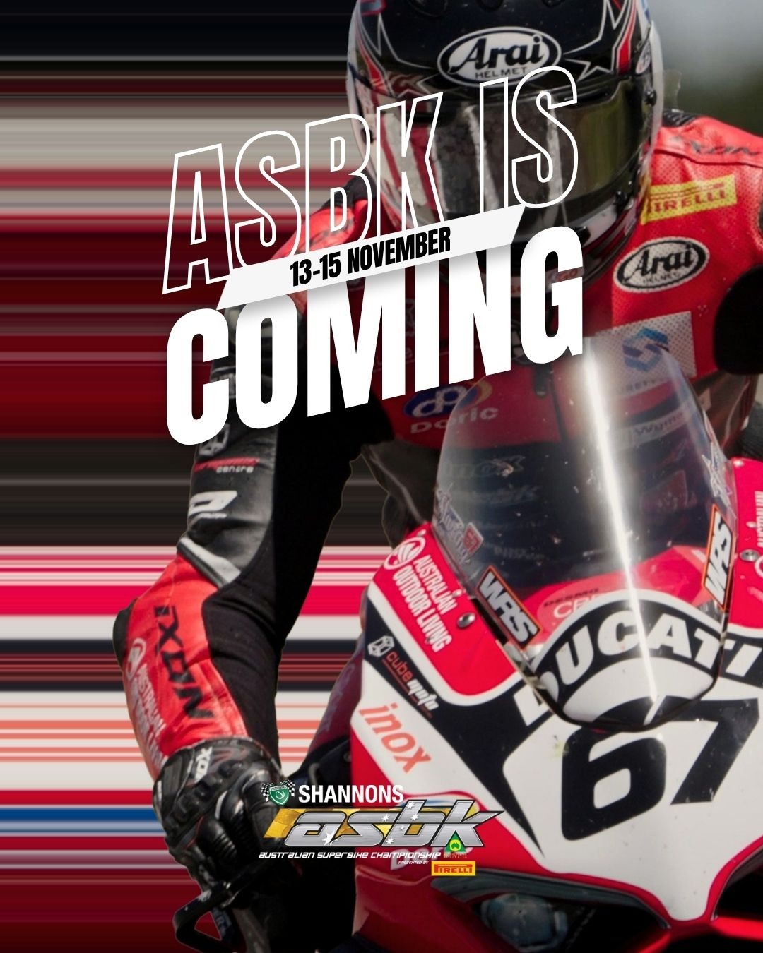 Shannons Australian Superbike Championship — spectator event in Adelaide, SA on Friday 13 November 2026
