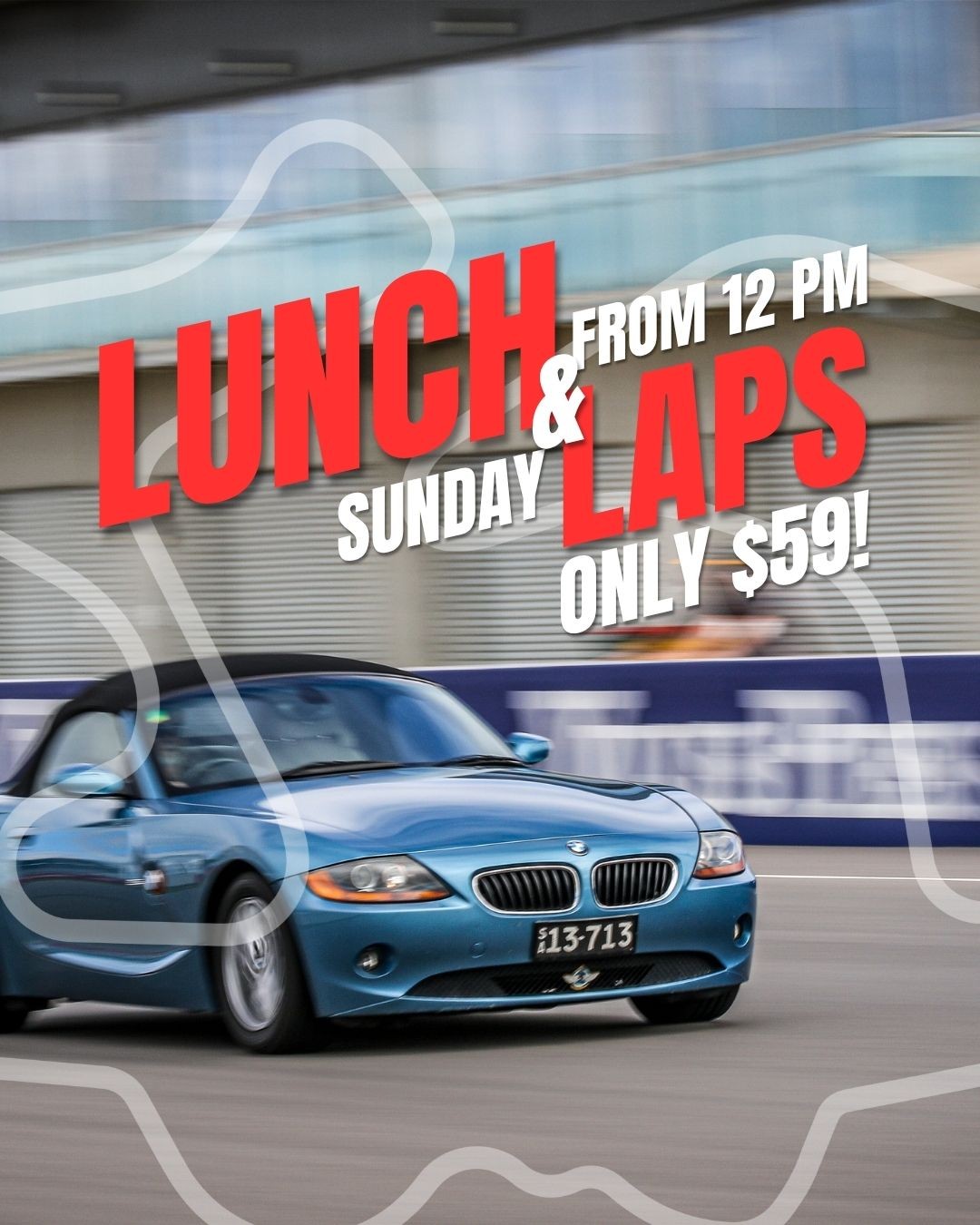 Lunch & Laps — track day in Adelaide, SA on Sunday 25 October 2026