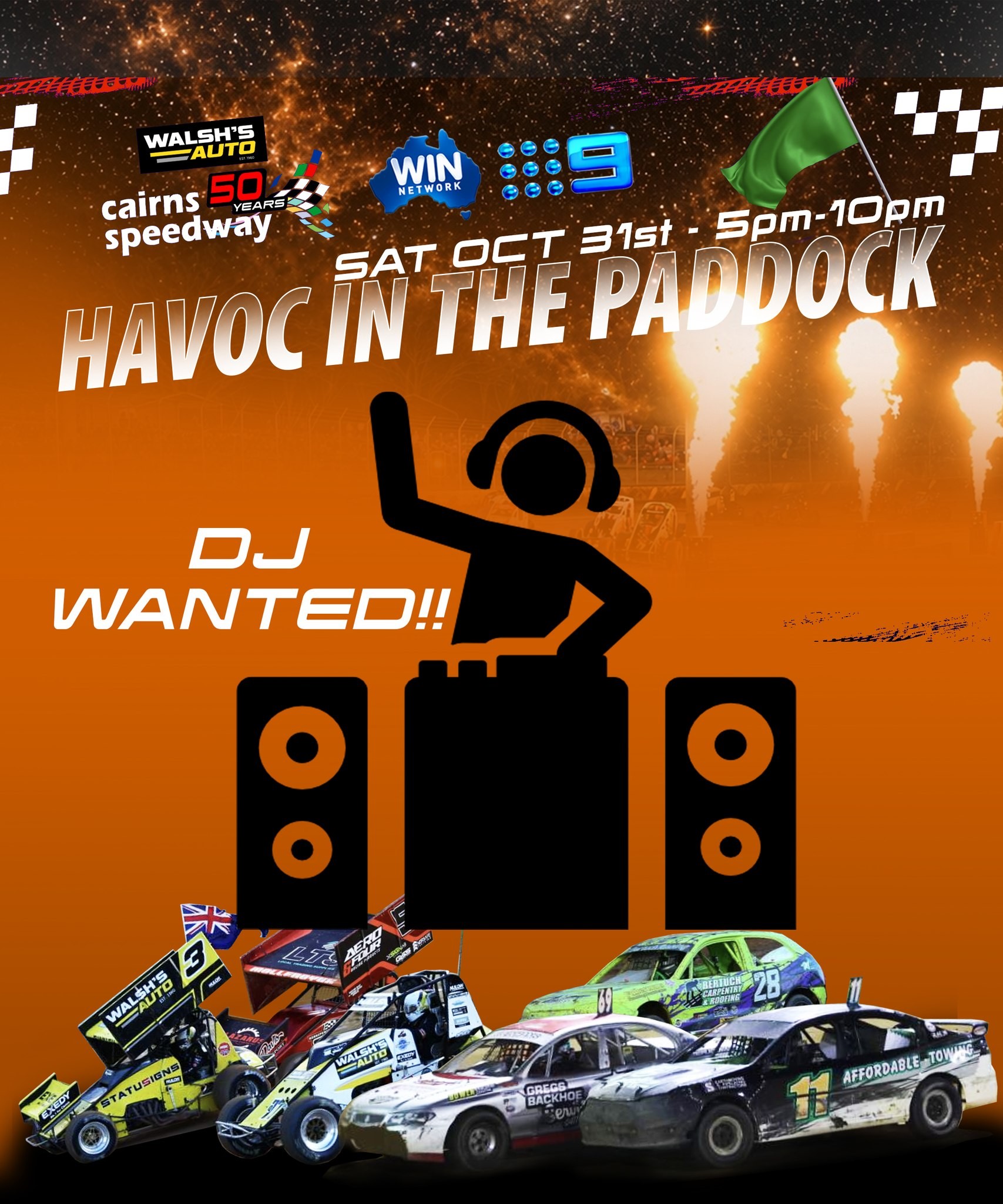 Havoc in the Paddock — Muscle spectator event in Cairns, QLD on Saturday 31 October 2026