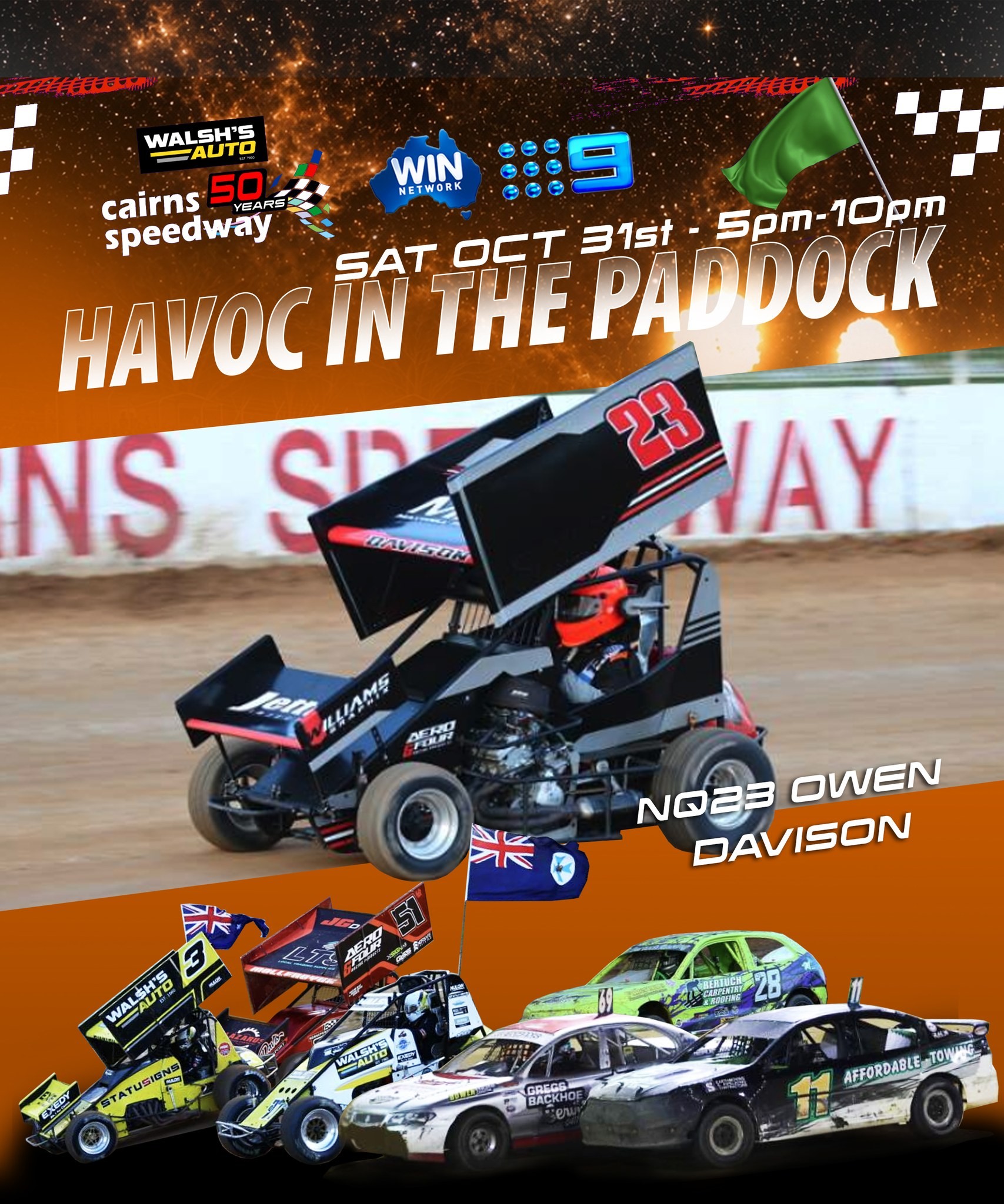Havoc in the Paddock — Muscle spectator event in Cairns, QLD on Saturday 31 October 2026