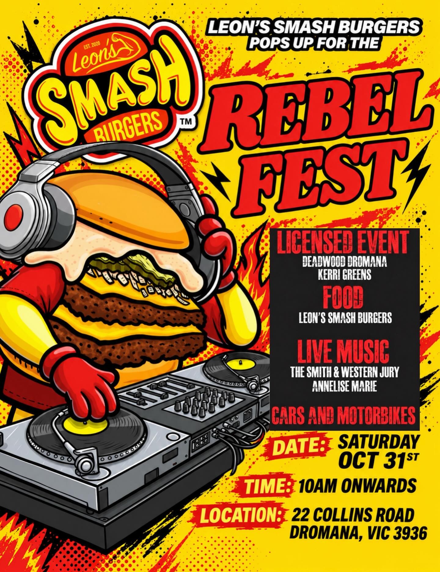 Little Rebel Fest — Motorbike car meet in Melbourne, VIC on Saturday 31 October 2026