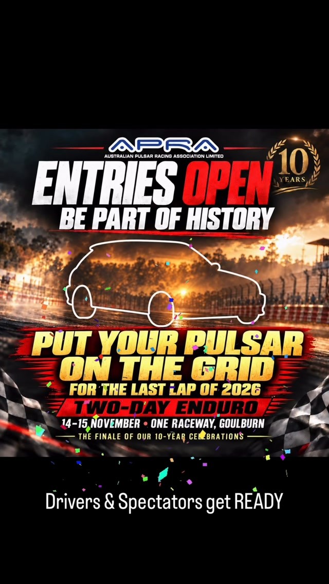 APRA Two-Day Enduro — JDM track day in Sydney, NSW on Saturday 14 November 2026