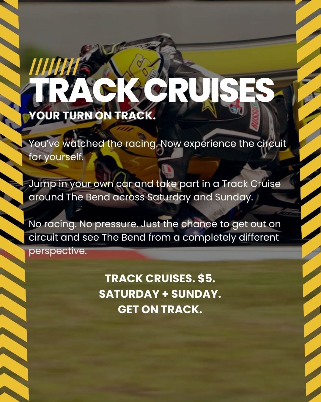 Track Cruises at ASBK — car meet in Adelaide, SA on Saturday 14 November 2026