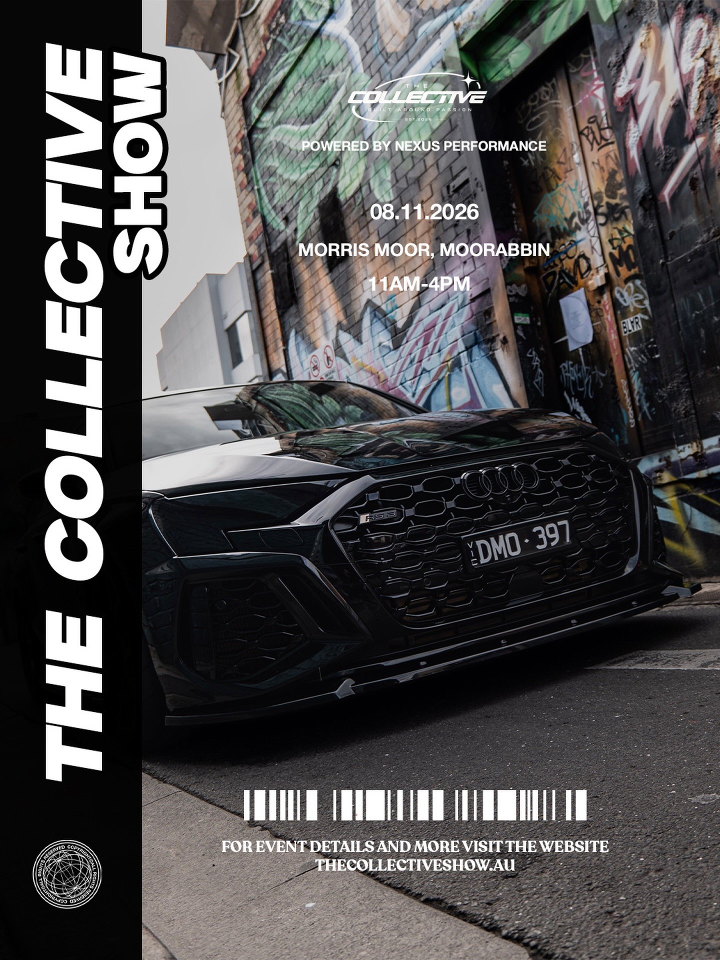 The Collective Show — Euro/JDM car meet in Melbourne, VIC on Sunday 8 November 2026