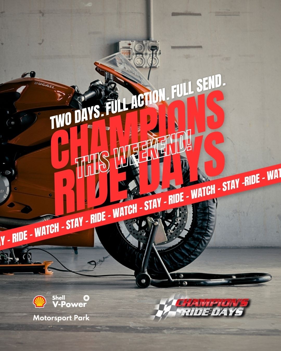 Champions Ride Days — track day in Adelaide, SA on Friday 30 October 2026