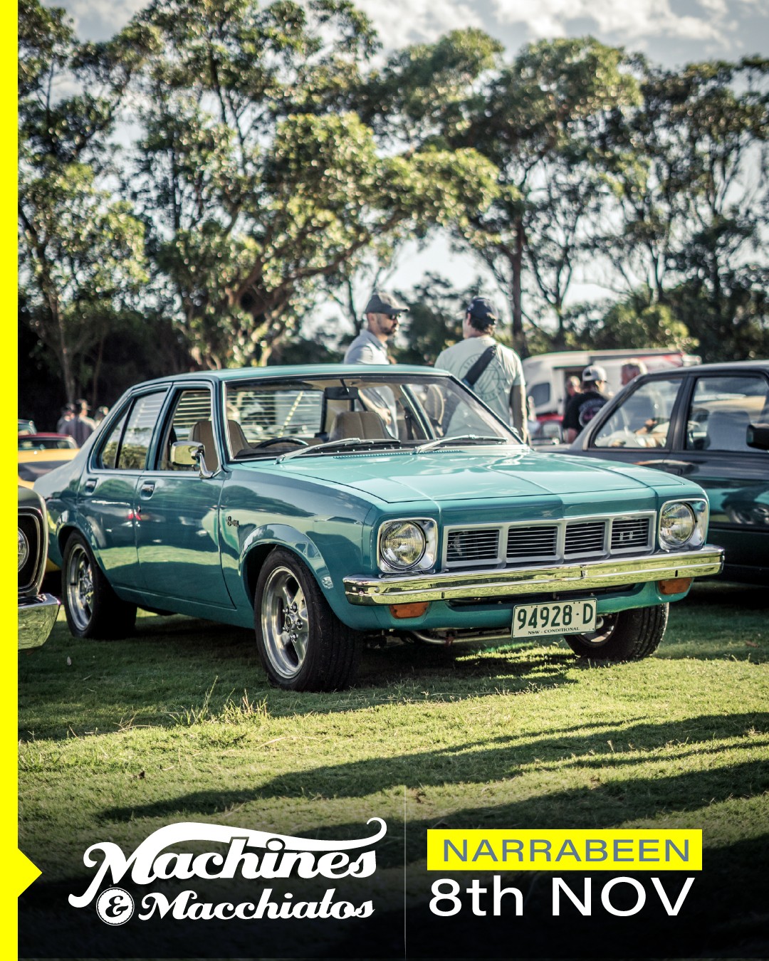 Machines & Macchiatos — Classic/Muscle car meet in Sydney, NSW on Sunday 8 November 2026