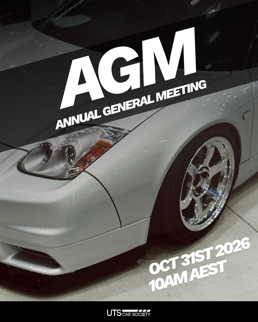 UTS Car Society Annual General Meeting — JDM/Euro car meet in Sydney, NSW on Saturday 31 October 2026