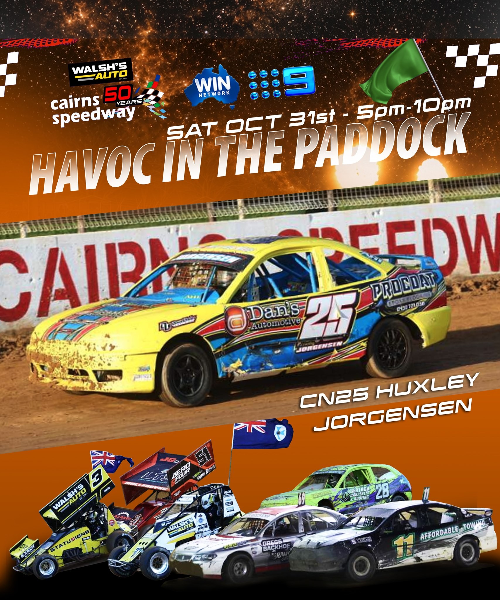 Havoc in the Paddock — Muscle spectator event in Cairns, QLD on Saturday 31 October 2026