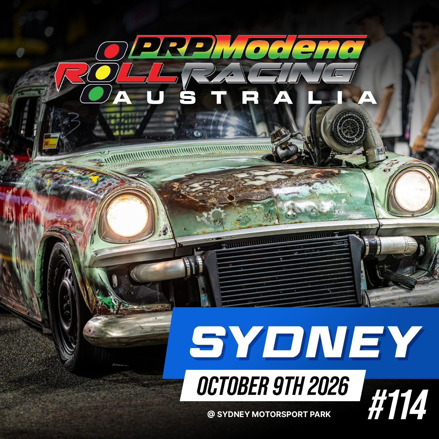 Roll Racing Sydney #114 — track day in Sydney, NSW on Friday 9 October 2026