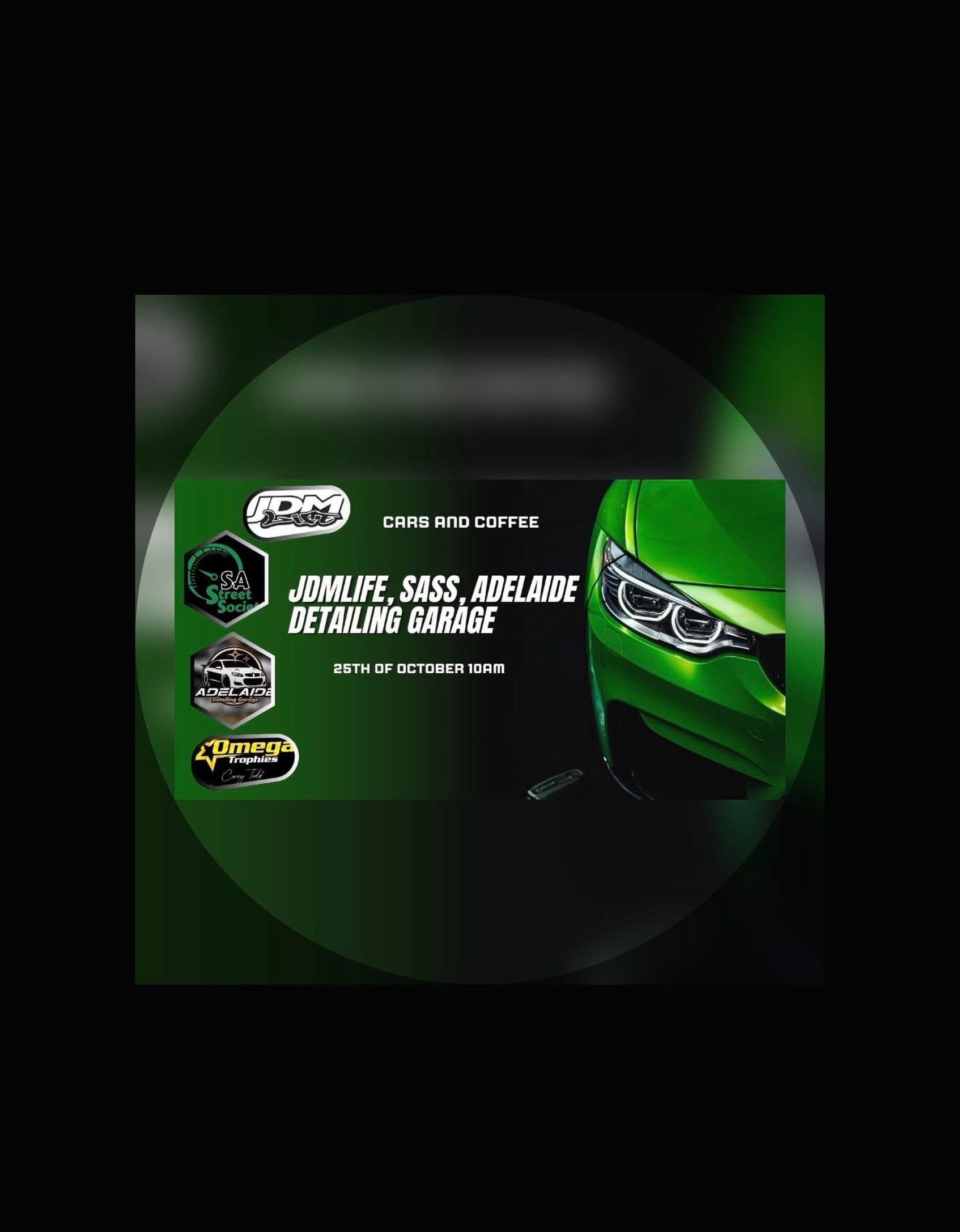 Cars and Coffee — JDM car meet in Adelaide, SA on Sunday 25 October 2026