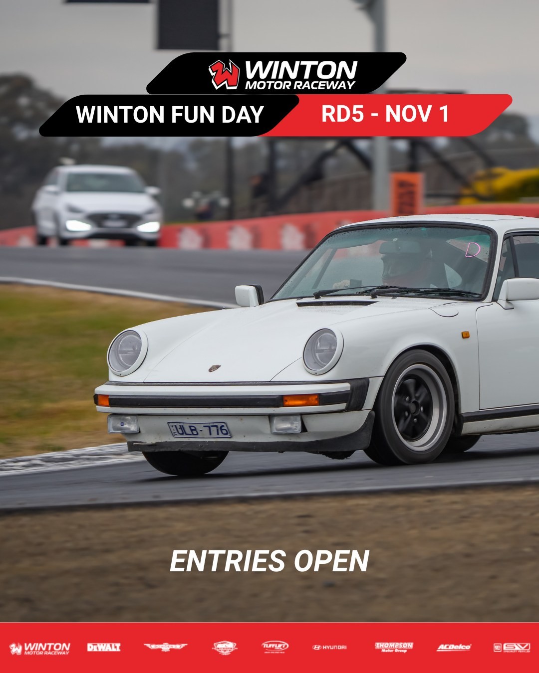 Winton Fun Day — track day in Melbourne, VIC on Sunday 1 November 2026